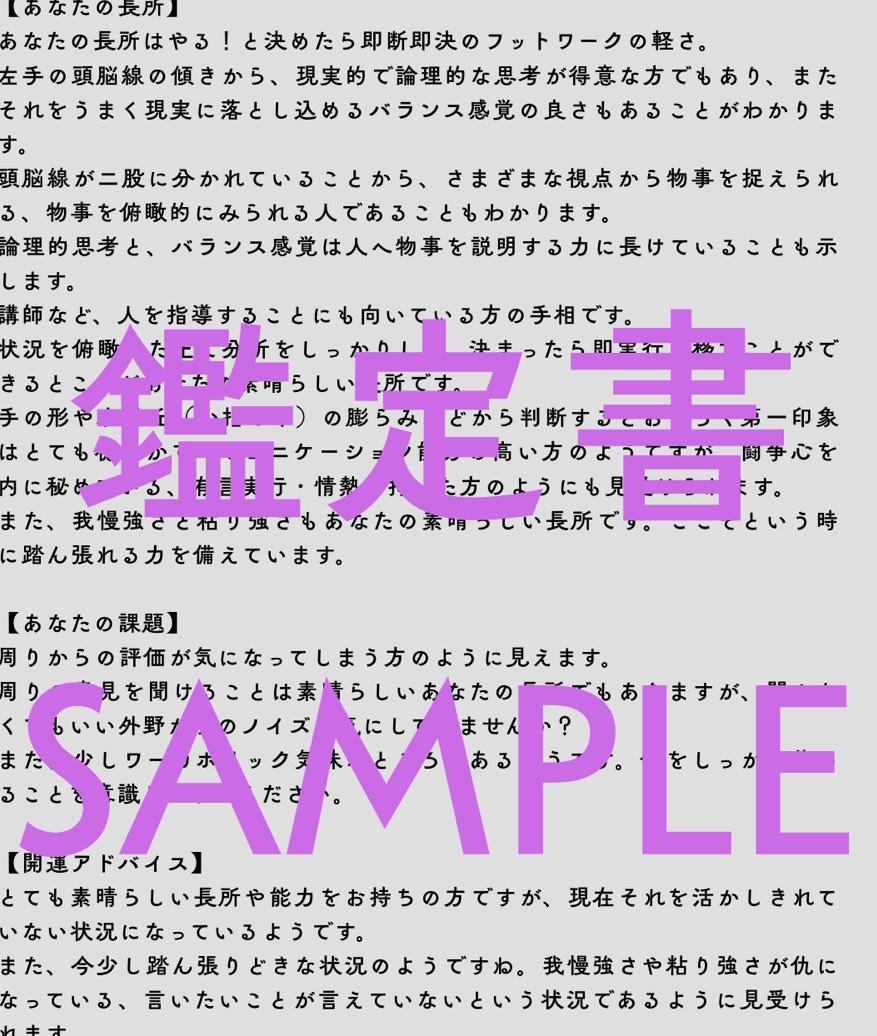 鑑定イメージ2